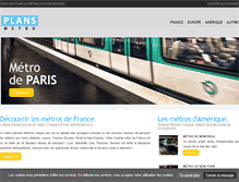 Tablet Screenshot of plans-metro.com